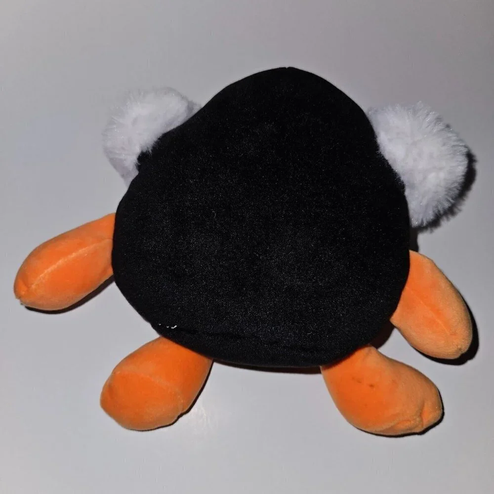 Black Penguin Plush Red White Earmuffs Stuffed Animal Toy Lovey Holiday Walmart